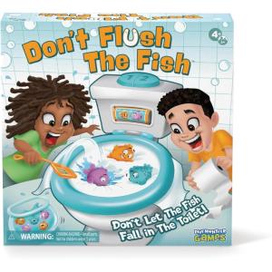 Marshmallow Madness Board Game – Hilarious Family Board Games for Kids & Adults, Fun Fast-Paced Party Game for Family Night, Interactive Kids Board Games, Ages 8+(Don’t Flush the Fish)