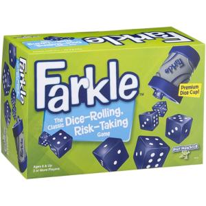 PlayMonster Farkle Classic Dice Game – Family Game Night – Easy to Travel – Ages 8+(Premium)