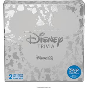 The Magical World of Disney Trivia Games – Board Games for Family Night, Multi-Player Board Game, Family Board Game, Travel Games, Disney Toys, Ages 6+(Platinum)