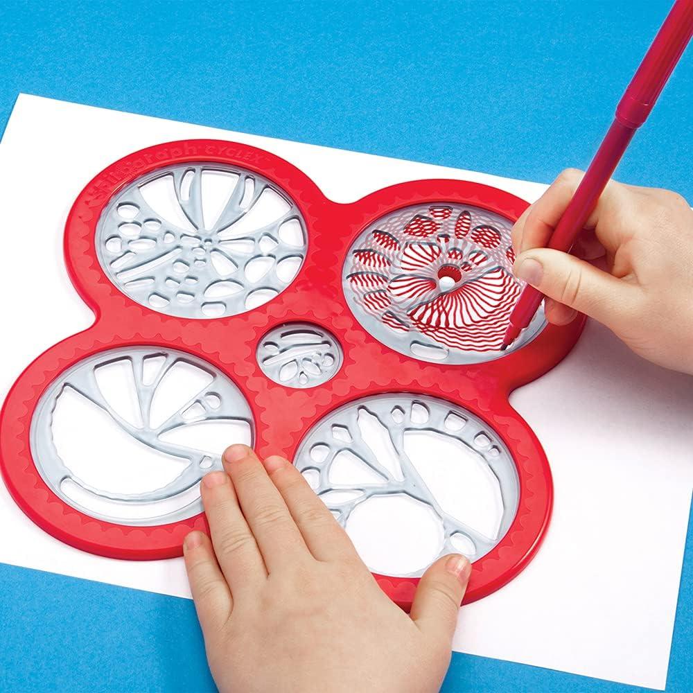 Spirograph — Deluxe Set — Spiral Art Drawing Kit — The Classic Way to ...
