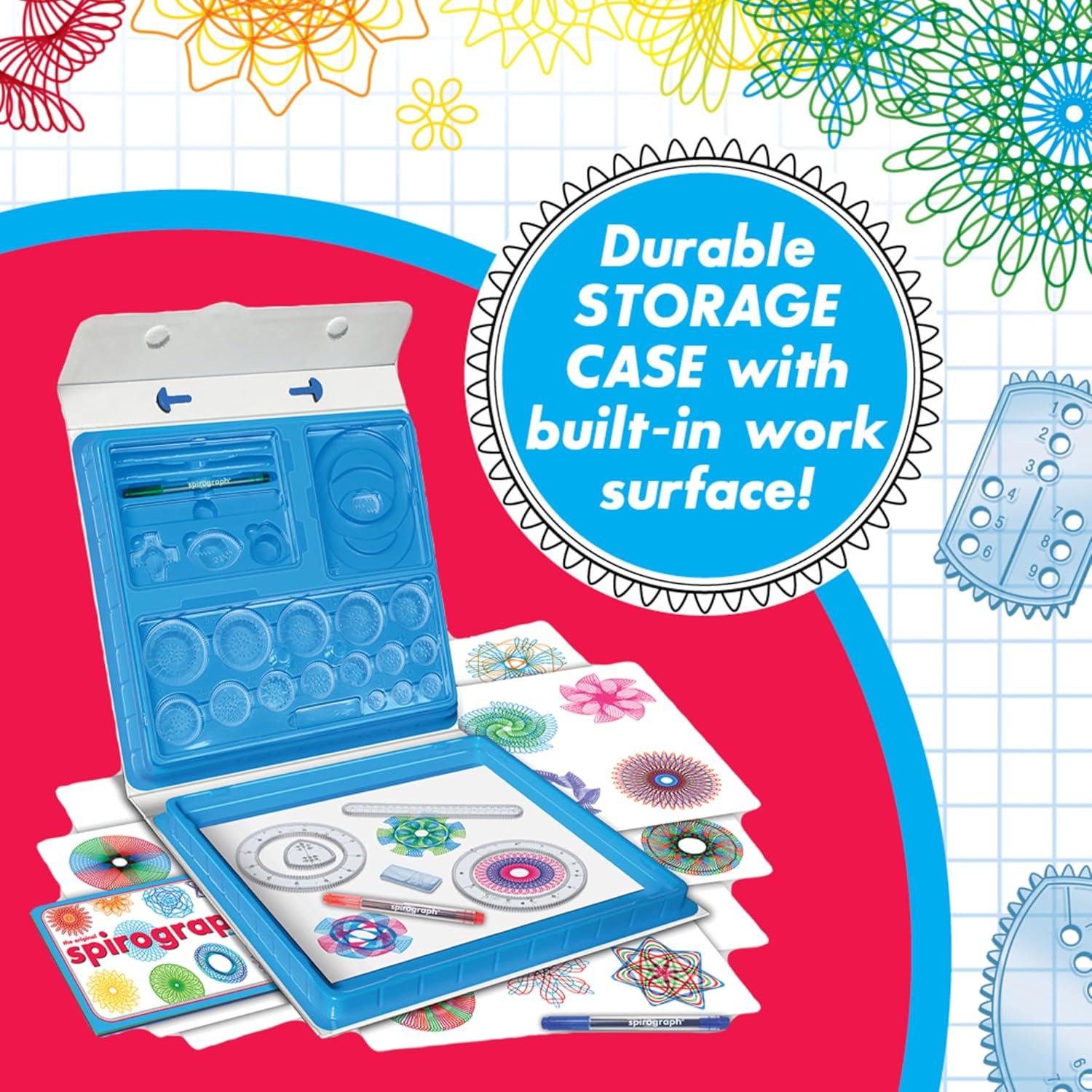 Spirograph — Deluxe Set — Spiral Art Drawing Kit — The Classic Way to ...