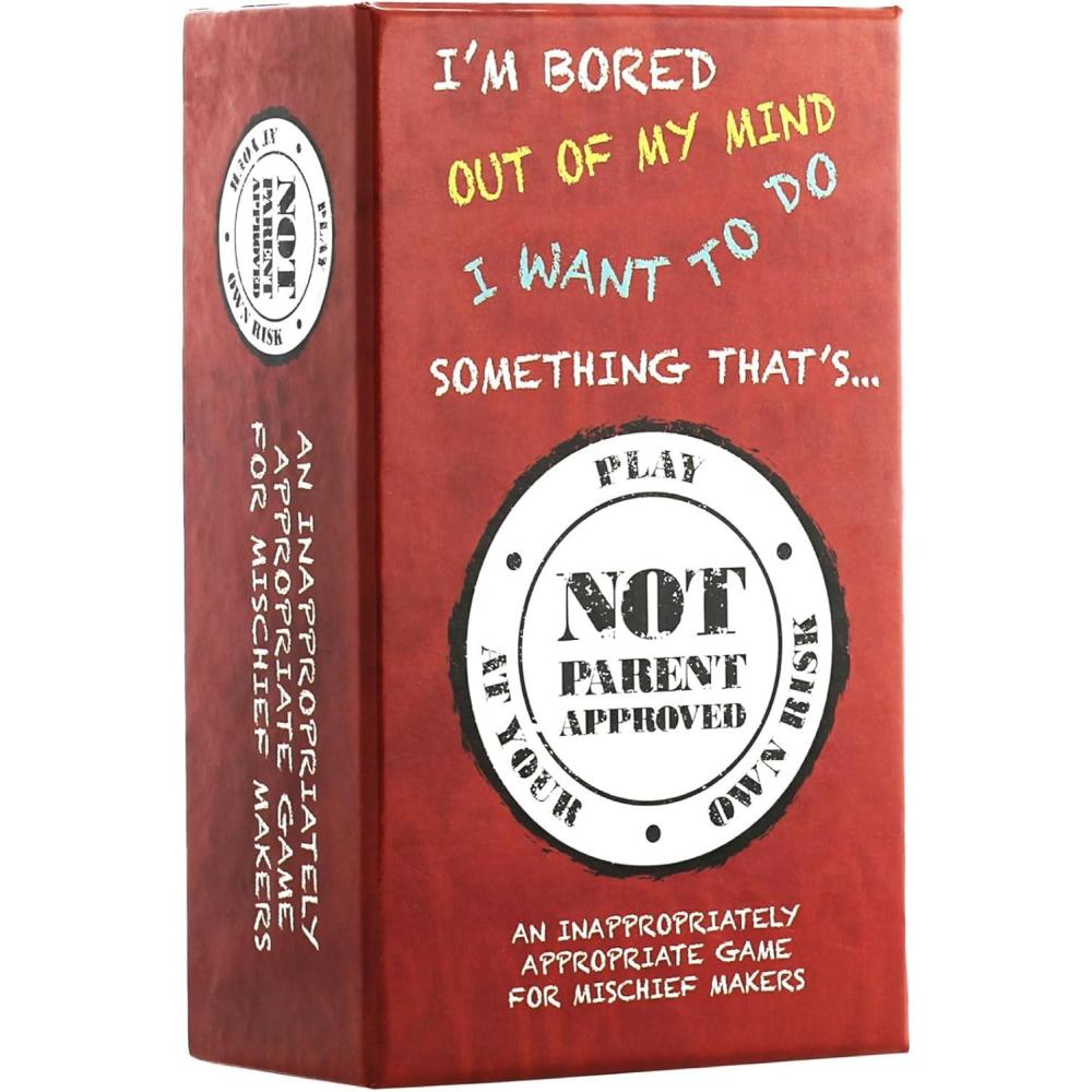 image:imageNot Parent Approved  The Hilarious Family Game Night Card Game for Kids Teens amp Tweens The Perfect Funny Christmas amp Birthday Gift for Boys amp GirlsA Original Game