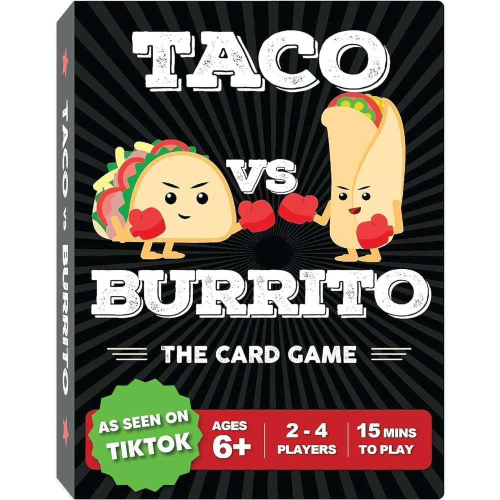 image:imageTaco vs Burrito  The Wildly Popular Surprisingly Strategic Card Game Created by a 7 Year Old  5 Ways to Play  a FamilyFriendly Party Game for Kids Teens amp AdultsOriginal Edition
