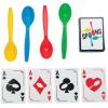 Farkle Classic Dice Game – Rainbow Kids Games, Dice Games, Family Games, Travel Games, Adult Games, Board Games, Dice Cup, Dice Set, Farkle Score Sheets Included, Ages 8+(Spoons Cards)