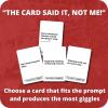Not Parent Approved – The Hilarious Family Game Night Card Game for Kids, Teens & Tweens, The Perfect Funny Christmas & Birthday Gift for Boys & Girls(A. Original Game)