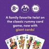 Set Giant Card Games for Kids – Jumbo Playing Cards, Matching Game, Learning Games, Fun Family Games, Game Night, Travel Games, Multi-Player Card Game of Visual Perception, Ages 6+(Five Crowns Giant)