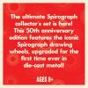 Spirograph Die-Cast Collectors Set – Special Edition, Arts and Crafts, Kids Toys, Art Supplies, Craft Supplies, Drawing Kit, Spiral Art, Metal Gear Design Kit, Pens, Design Sheet Included, Ages 8+