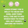 Stinky Pig Dice Games, Family Night, Fast, Musical Active Kids Game with Funny Sounds, Multi-Player, Ages 6+
