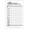 Five Crowns Scorepad – 130 Page Replacement Score Sheet, Card Game Score Card, Tracks 7 Players at Once, Gift for Kids, Birthday Gifts(Score Sheet)