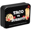 Taco vs Burrito – The Wildly Popular Surprisingly Strategic Card Game Created by a 7 Year Old – 5 Ways to Play – a Family-Friendly Party Game for Kids, Teens & Adults(TvB Tin)