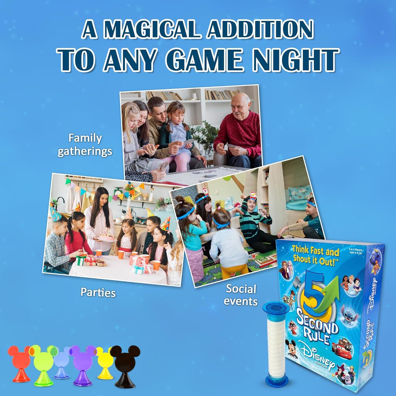 image:image5 Second Rule Relay Family Party Game Electronic Relay Baton Shout It Out amp Pass It Fast for 2 or More Players for Kids Ages 8 and UpDisney