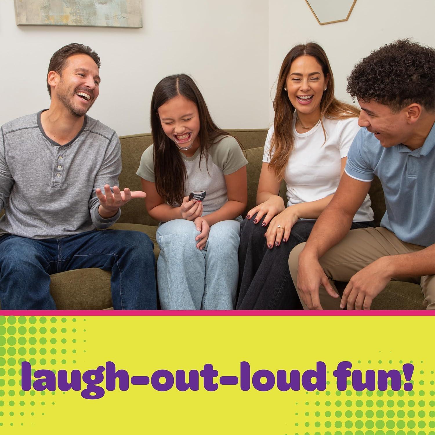image:imageSwallow Your Words Card Games Board Game for Family Game Night Sip It Say It Dont Spray It Multiplayer Game Guess The Phrase Before The Timer Runs Out Ages 8Mouth Off