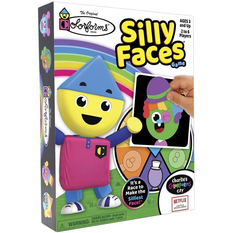 image:imageColorforms  Silly Faces Game  Family Fun with Classic Activity  Ages 3New  Improved