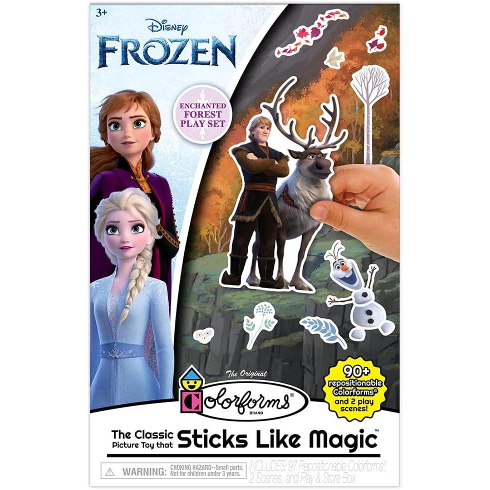image:imageColorforms Bluey Set  Repositionable Pieces Stick Like Magic  Scenes and Pieces from The Show Bluey for Storytelling Imaginative Play  Ages 3Frozen