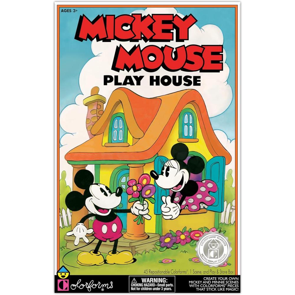 image:imageColorforms Bluey Set  Repositionable Pieces Stick Like Magic  Scenes and Pieces from The Show Bluey for Storytelling Imaginative Play  Ages 3Mickey Mouse