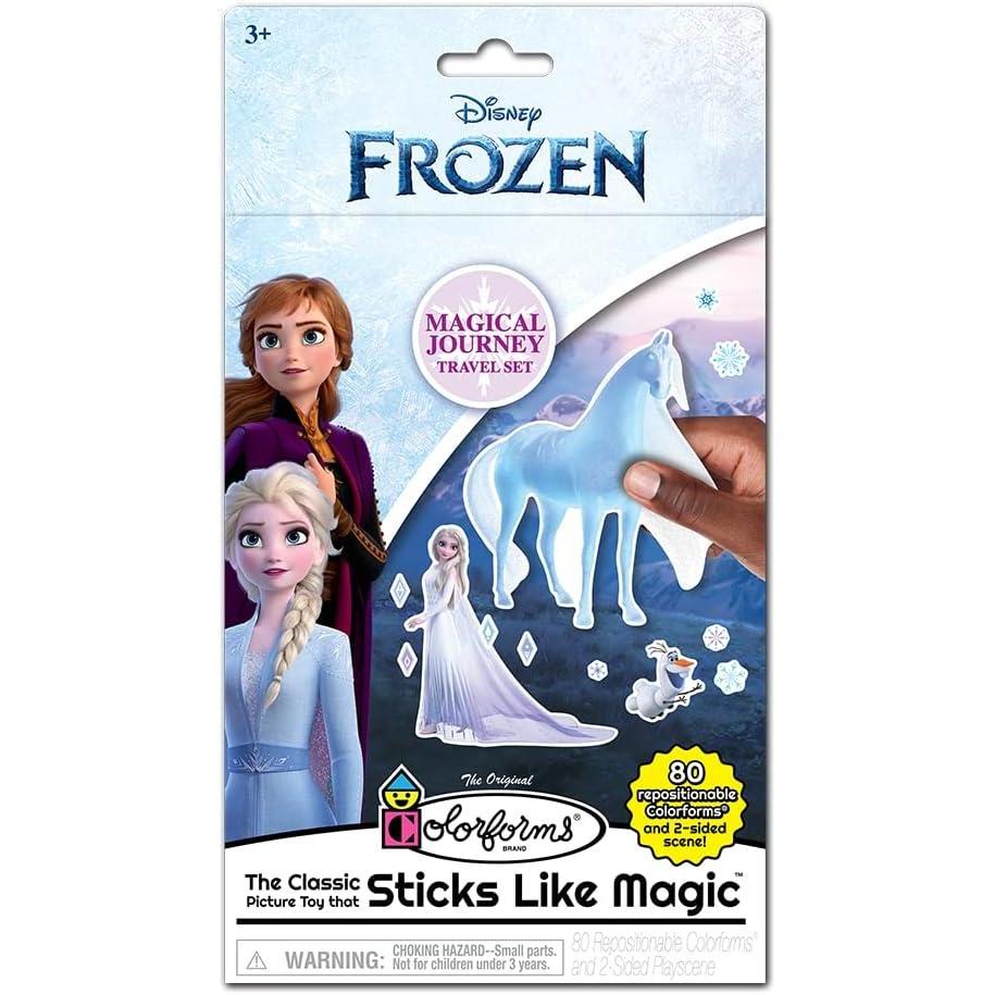 image:imageColorforms Travel Set Stickers for Kids  Frozen Stickers Arts and Crafts Reusable Sticker Book Kids Stickers Toddler Crafts Stickers for Boys Girls Arts amp Crafts Craft Supplies Ages 3