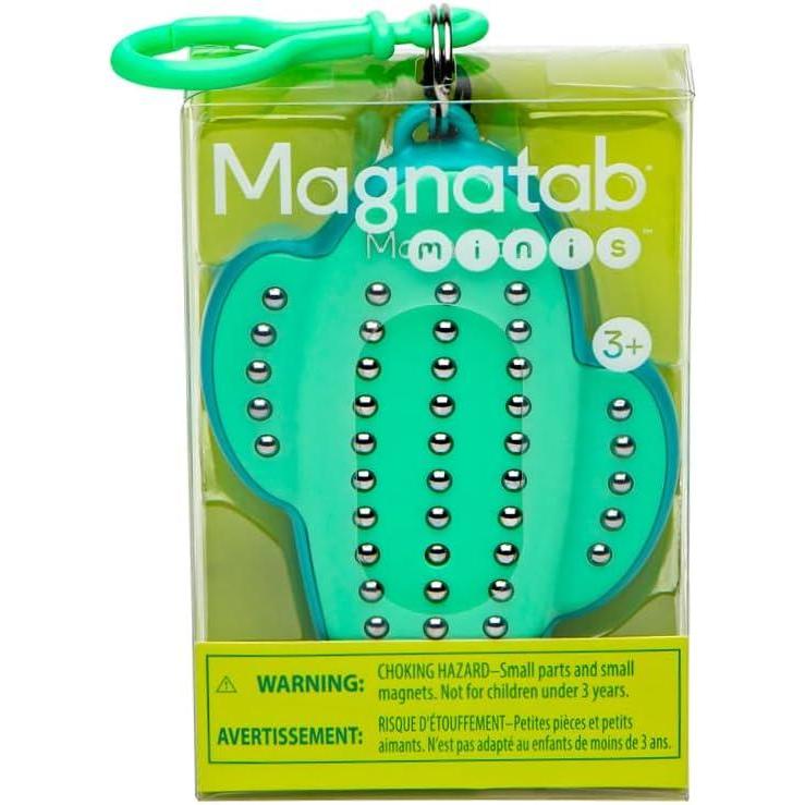 image:imageMagnatab Minis  Sensory Toys Magnetic Drawing Tool Toddler Writing Practice Sensory Play Fidget Toys Stylus Included TravelFriendly Ages 3  CactusCactus
