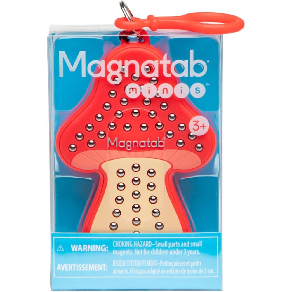 image:imageMagnatab Minis  Sensory Toys Magnetic Drawing Tool Toddler Writing Practice Sensory Play Fidget Toys Stylus Included TravelFriendly Ages 3  CactusMushroom
