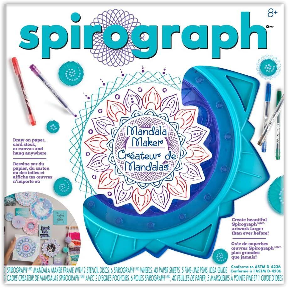 image:imageSpirograph Mandala Maker  The Easy Way to Make Countless Amazing Mandala Designs  Design Mandala Art  Ages 8Mandala Maker