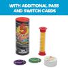 5 Second Rule Relay – Family Party Game – Electronic Relay Baton – Shout It Out & Pass It Fast! – for 2 or More Players, for Kids Ages 8 and Up(Mini Pop Culture)