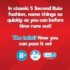 5 Second Rule Relay – Family Party Game – Electronic Relay Baton – Shout It Out & Pass It Fast! – for 2 or More Players, for Kids Ages 8 and Up(Relay)
