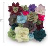 Craft Crush — Mini Plants Terrariums Easy Fun Arts and Craft Kit — Make 3 Charming Faux Terrariums! — For Ages 13 and Up(Small)