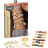 Craft Crush Bracelet Maker Set – DIY Jewelry Making Kit for Teens & Adults – Makes 8 Friendship Bracelets – Mini Kit for Ages 13+(Medium)