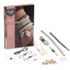 Craft Crush Bracelet Maker Set – DIY Jewelry Making Kit for Teens & Adults – Makes 8 Friendship Bracelets – Mini Kit for Ages 13+(Small)