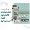 Craft Crush Faux Plant Sand Craft Kit – DIY Home Decor for Desk, Dresser & Office