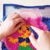 LatchKits Latch Hook Kits for Kids – Kids Crafts, Arts and Crafts, Yarn Art, Wall Hanging & Mini-Rugs, Craft Supplies, Pre-Cut Yarn, Easy to Follow Pattern, Hook Included, Arts & Craft, Ages 6+(Mermaid)