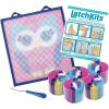LatchKits Latch Hook Kits for Kids – Kids Crafts, Arts and Crafts, Yarn Art, Wall Hanging & Mini-Rugs, Craft Supplies, Pre-Cut Yarn, Easy to Follow Pattern, Hook Included, Arts & Craft, Ages 6+(Owl)