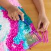 LatchKits Latch Hook Kits for Kids – Kids Crafts, Arts and Crafts, Yarn Art, Wall Hanging & Mini-Rugs, Craft Supplies, Pre-Cut Yarn, Easy to Follow Pattern, Hook Included, Arts & Craft, Ages 6+(Unicorn)