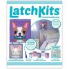 LatchKits Latch Hook Kits for Kids – Kids Crafts, Arts and Crafts, Yarn Art, Wall Hanging & Mini-Rugs, Craft Supplies, Pre-Cut Yarn, Easy to Follow Pattern, Hook Included, Arts & Craft, Ages 6+(Puppy)