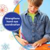 Spirograph Neon Collectors Tin – Arts and Crafts, Kids Toys, Art Supplies, Craft Supplies, Drawing Kit, Spiral Art, Classic Gear Design Kit, Pens, Design Sheet Included, Ages 8+(Spiro Markers)