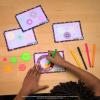 Spirograph Neon Drawing Set – Drawing Kit, Arts and Crafts, Kids Toys, Art Supplies, Spiral Art, Kids Drawing Kit, Neon Markers, Design Sheet Included, Screen-Free Kids Activities, Ages 8+(NEON)