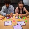 Spirograph Neon Drawing Set – Drawing Kit, Arts and Crafts, Kids Toys, Art Supplies, Spiral Art, Kids Drawing Kit, Neon Markers, Design Sheet Included, Screen-Free Kids Activities, Ages 8+(NEON)