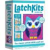 LatchKits Latch Hook Kits for Kids – Kids Crafts, Arts and Crafts, Yarn Art, Wall Hanging & Mini-Rugs, Craft Supplies, Pre-Cut Yarn, Easy to Follow Pattern, Hook Included, Arts & Craft, Ages 6+(Owl)