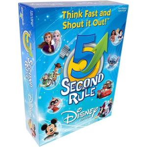 5 Second Rule Relay – Family Party Game – Electronic Relay Baton – Shout It Out & Pass It Fast! – for 2 or More Players, for Kids Ages 8 and Up(Disney)