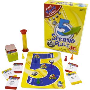 5 Second Rule Relay – Family Party Game – Electronic Relay Baton – Shout It Out & Pass It Fast! – for 2 or More Players, for Kids Ages 8 and Up(Junior)