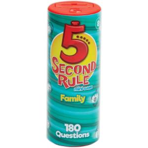 5 Second Rule Relay – Family Party Game – Electronic Relay Baton – Shout It Out & Pass It Fast! – for 2 or More Players, for Kids Ages 8 and Up(Mini Family)