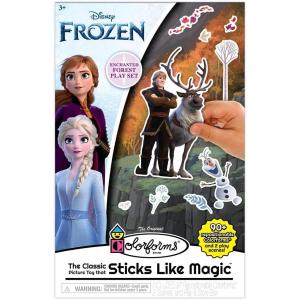 Colorforms Bluey Set – Repositionable Pieces Stick Like Magic – Scenes and Pieces from The Show Bluey for Storytelling Imaginative Play – Ages 3+(Frozen)