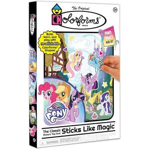 Colorforms Bluey Set – Repositionable Pieces Stick Like Magic – Scenes and Pieces from The Show Bluey for Storytelling Imaginative Play – Ages 3+(My Little Pony)