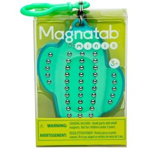 Magnatab Minis – Sensory Toys, Magnetic Drawing Tool, Toddler Writing Practice, Sensory Play, Fidget Toys, Stylus Included, Travel-Friendly, Ages 3+ – Cactus(Cactus)