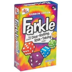 PlayMonster Farkle Flip — The Classic Dice Game Now in a Card Game — For Game Nights — Ages 8+(Farkle Dice)