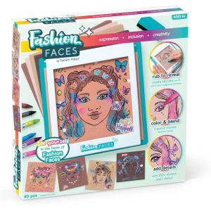 PlayMonster Fashion Faces Arts & Crafts for Ages 6 to 11(Small)