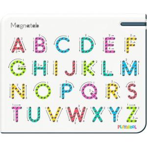 Playskool Magnatab – Glow-in-The-Dark – Learning and Sensory Drawing Tool – for Kids Ages 3 and Up(A to Z Uppercase)