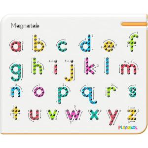 Playskool Magnatab – Glow-in-The-Dark – Learning and Sensory Drawing Tool – for Kids Ages 3 and Up(a to z Lowercase)