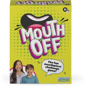 Swallow Your Words Card Games – Board Game for Family Game Night, Sip It, Say It, Don’t Spray It, Multiplayer Game, Guess The Phrase Before The Timer Runs Out, Ages 8+(Mouth Off)