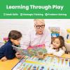 Story Time Chess – Chess Sets for Kids, Kids Chess Set, Chess Game Toddlers, Learning Games for Kids, Chess Sets for Boys & Girls(Backgammon)