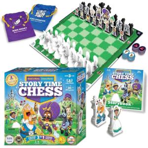 Story Time Chess – Chess Sets for Kids, Kids Chess Set, Chess Game Toddlers, Learning Games for Kids, Chess Sets for Boys & Girls(Story Time Chess 2025)